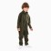 Overalls for a boy, khaki color, height 92-98 cm