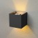 Elektrostandard lamp, 6 W, LED, 3000K, 370LM, IP54, wall, Techno 1548 Led Black