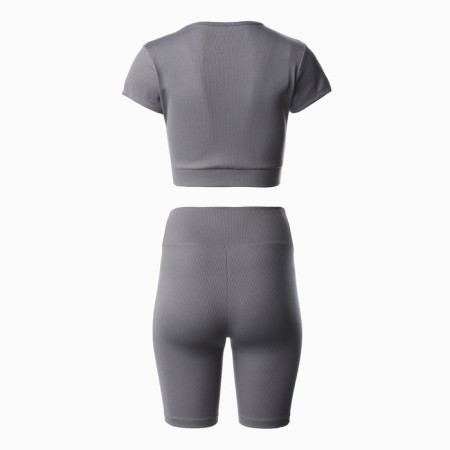 Women's costume minku (top, bicycles), graphite color, river 44-8