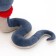 New Year! Soft toy "Snake Arkashka", 15 cm, blue color