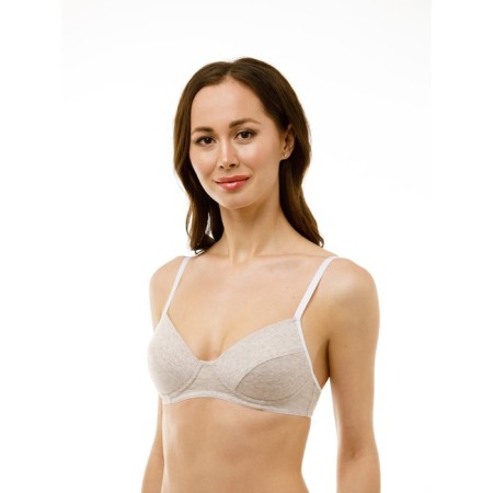 Lengy bra, size 65aa, beige melange color-1