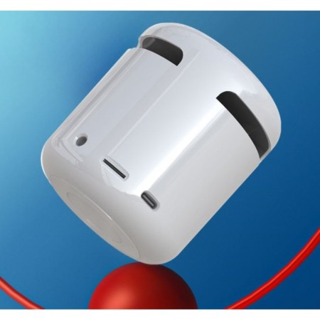 Clock - electronic desk alarm clock: column, Bluetooth, TF card, 8.5 x 7.5 cm, USB-5