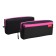 Penal soft, 2 compartments, volumetric, 100 x 210 x 50 mm, Erich Krause, Black & Pink 48999