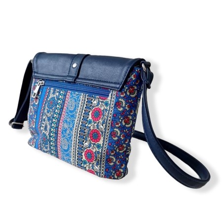 Messenger bag, valve department, blue color-3