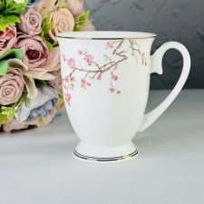 Кружка Lenardi «Сакура», костяной фарфор, 300 мл