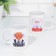 A set of mugs for two, sublimation "Best Grandfather and Grandpa", 2 circles, 320 ml