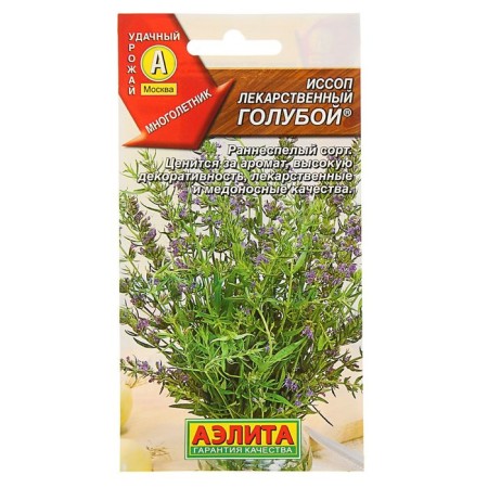 Seeds of Issop medicinal blue, spice, 0.1 g