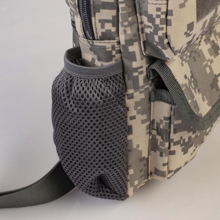 Tourist backpack "Adventure" male, nylon, camouflage mix-6