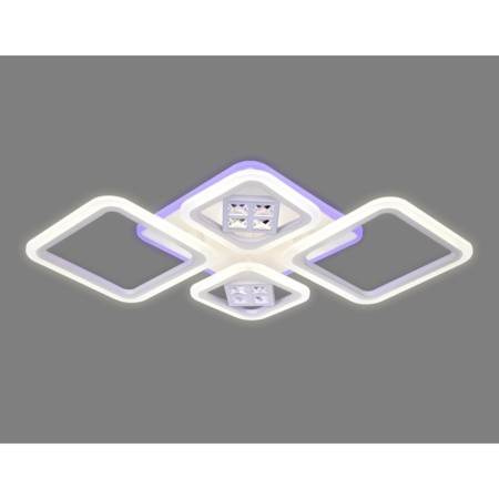 LED ceiling LED with Ambrella Light, Ice, FA286, 4XLED, 101 W, 7575LUM, 3000-6400K, white color is white-3