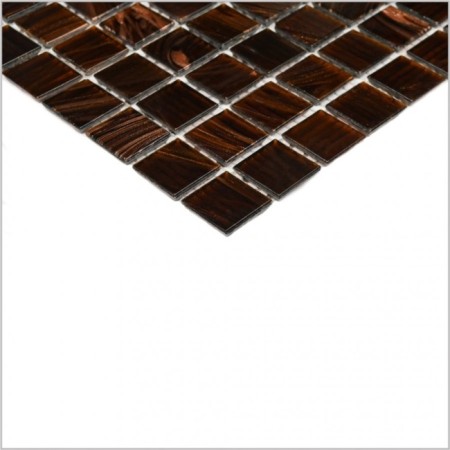 Glass mosaic bonaparte, Choco 327x327x4 mm-2