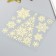 Decorative sticker Room Decor "Christmas tree" (luminous) 18x18 cm