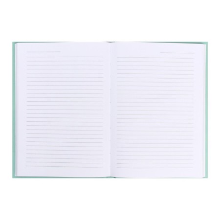 Note book A5, 128 sheets in the Velvet Pumpkin line, solid cover, lamination of software touch, offset 65g/m2-3