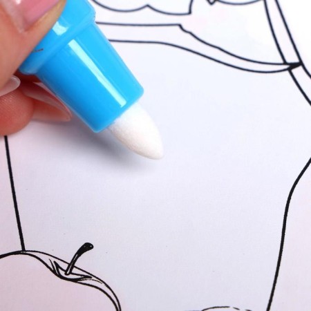 Book for drawing with water "Fairy", with a marker-3