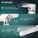 Bath mixer Zein Z2746, pour 15 cm, 35 mm cartridge, with shower, white