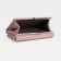 Women's wallet on magnets, pink color