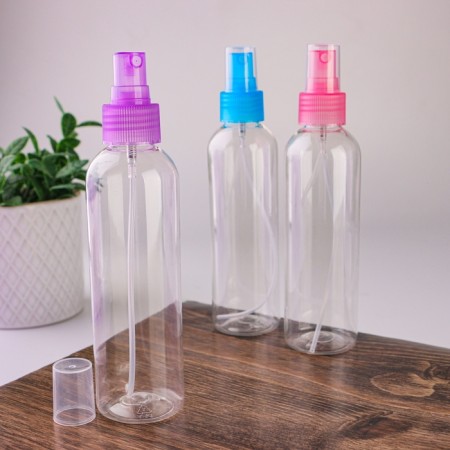 A bottle for storage, with a spray, 200 ml, color mix/transparent-2
