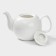 Teapot porcelain blanket Wilmax olivia "Classics", 1.75 l, color white
