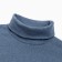 Turtleneck Men's Minaku: Basic Line Man Color Gray-Blue Melange, Size 50