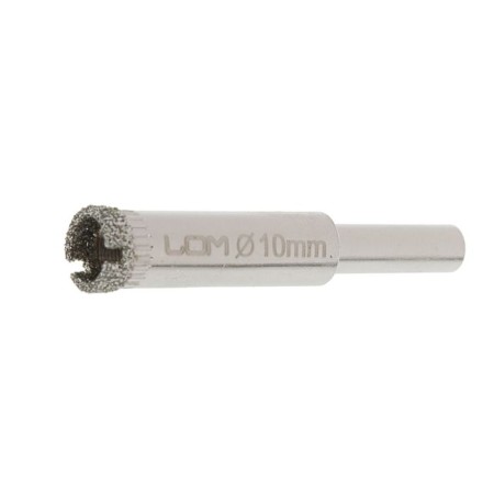 Diamond drill on glass and ceramic scrap, cylindrical shank, 10 x 55 mm-1