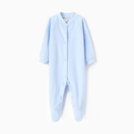Combineson children with closed legs, blue color, height 56