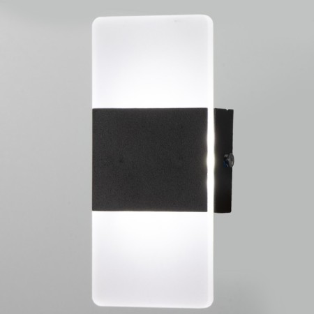 Bra Line LED 6W 6000K black 6x14 cm-1