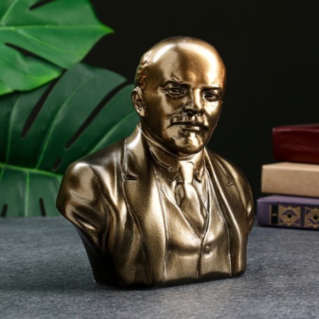 Bust Lenin, Bronze, 18cm, without a stand