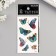 Tattoo on the body color "butterflies" 10.5x6 cm