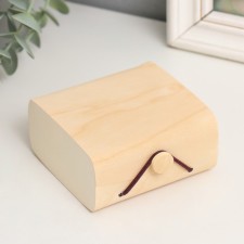 Casket wood under painting Square 