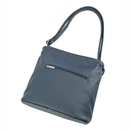 Women's bag (B2769-03140) Artificial leather + suede, blue, 1x210x25 cm-1
