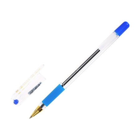 Ballic handle munhwa mc gold, node 0.5 mm, blue ink, barcode on the handle-5