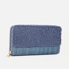 Lightning wallet, blue color