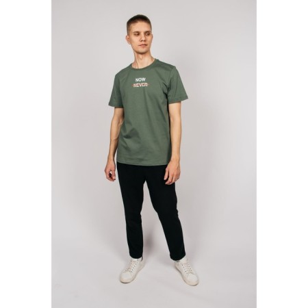 T -shirt male, size 54, khaki color