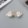 Hair hair clip "Mandy" petals, 7 cm, gold