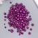 Beads for creativity plastic "Round. Blackberry" d = 3-8 mm, set 10 grams