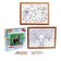 Set for creativity: creating a toy from fur sticks and coloring "Funny animals"