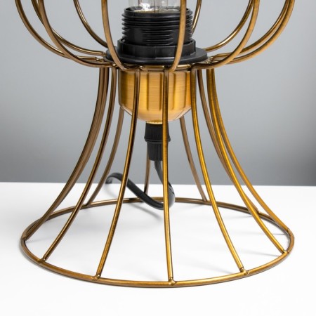 Freight's table lamp E27 40W gold 16x16x23cm Risalux-4