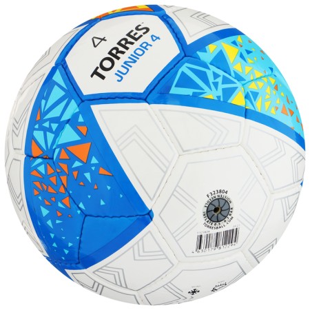 Ball football Torres Junior-4 F323804, PU, ​​manual stitching, 32 panels, p. 4-6