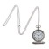 Pocket clock "crescent", quartz, d-4.7 cm