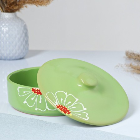 Set for a junction "Gift" 3x0.75l, chamomile green-2