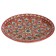 Largan Rishtan ceramics "Patterns", 32 cm, red