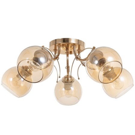 Armand chandelier 5x40W E27 Gold 54x54x20cm Ritter