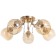 Armand chandelier 5x40W E27 Gold 54x54x20cm Ritter