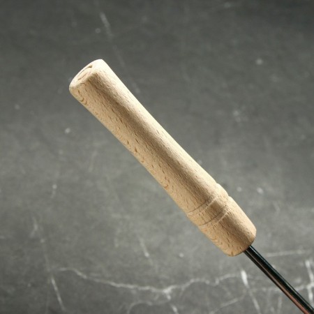 Classic cheese knife 26 cm, wooden handle-3