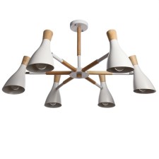 Morocco chandelier 6x40W E27 white 90x90x58.5 cm Bayerlux