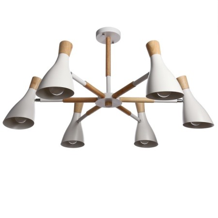 Morocco chandelier 6x40W E27 white 90x90x58.5 cm Bayerlux