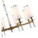Suspended chandelier Leader 8x14 40w, size 80x80x64-99.5 cm, bronze color