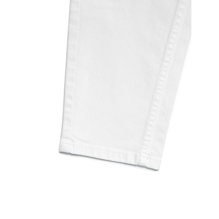 Women's jeans with a high landing CONTE Elegant Mom Fit, size XS, color White-10