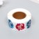 Stick Paper "Bright bursts" d = 2.5 cm 500 pcs in a roll 3x6x6 cm