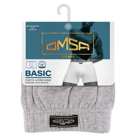 Men's panties Omsa 1233, size 50, color Grigio Melange-2