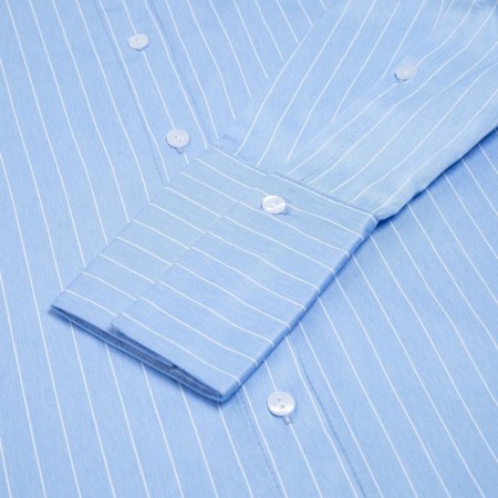 Women's blouse Minaku: Casual Collection, Blue Color, Size 48-8